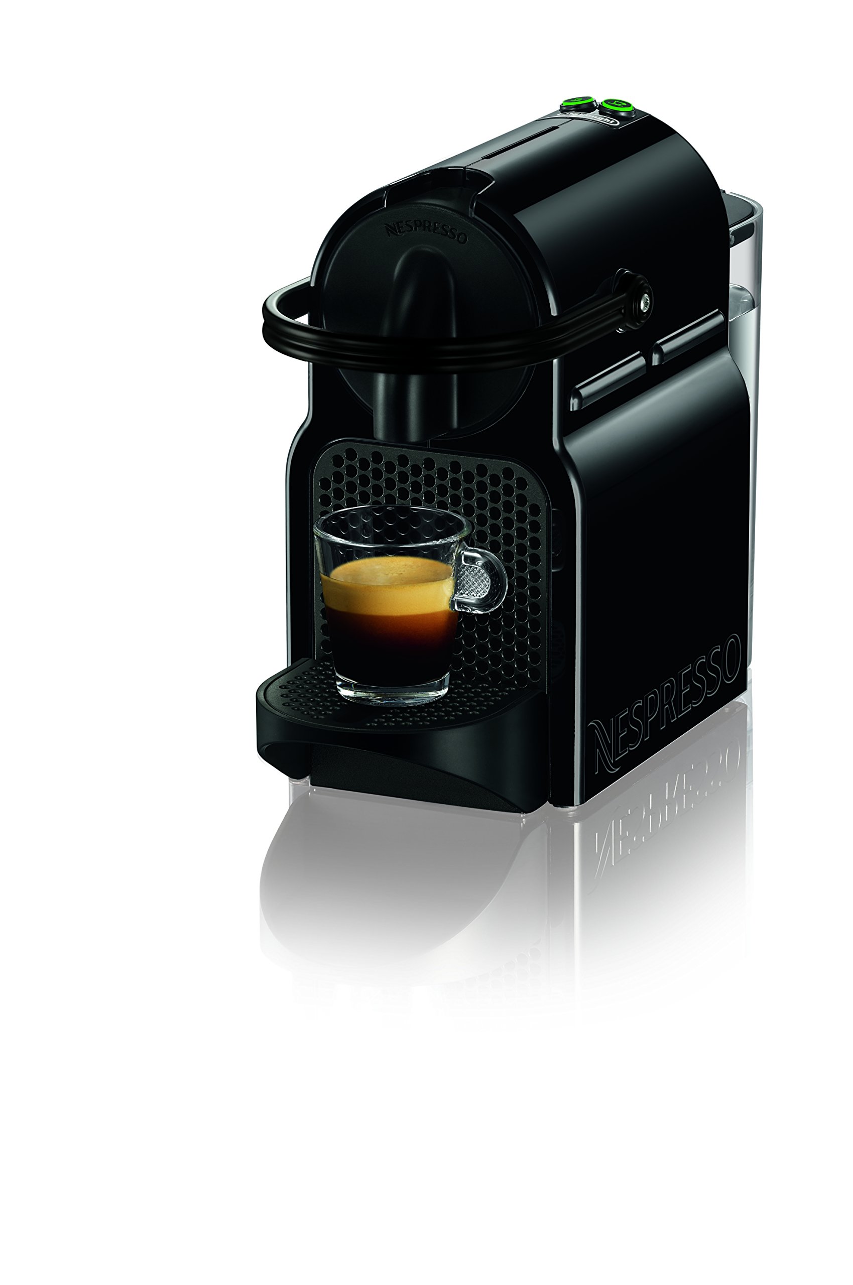 Book Cover Nespresso Inissia Espresso Machine by De'Longhi,24 oz, Black Machine Only Black