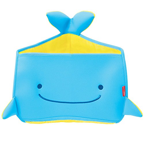 Book Cover Skip Hop Moby Bath Toy Organizer For Babies And Toddlers, Corner Bath Tub Storage, Blue
