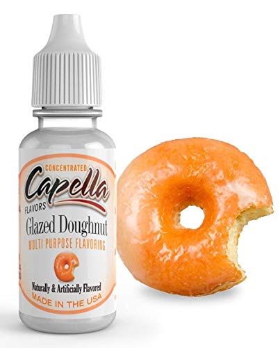 Book Cover Capella Flavor Drops Glazed Doughnut Concentrate 13ml bottle