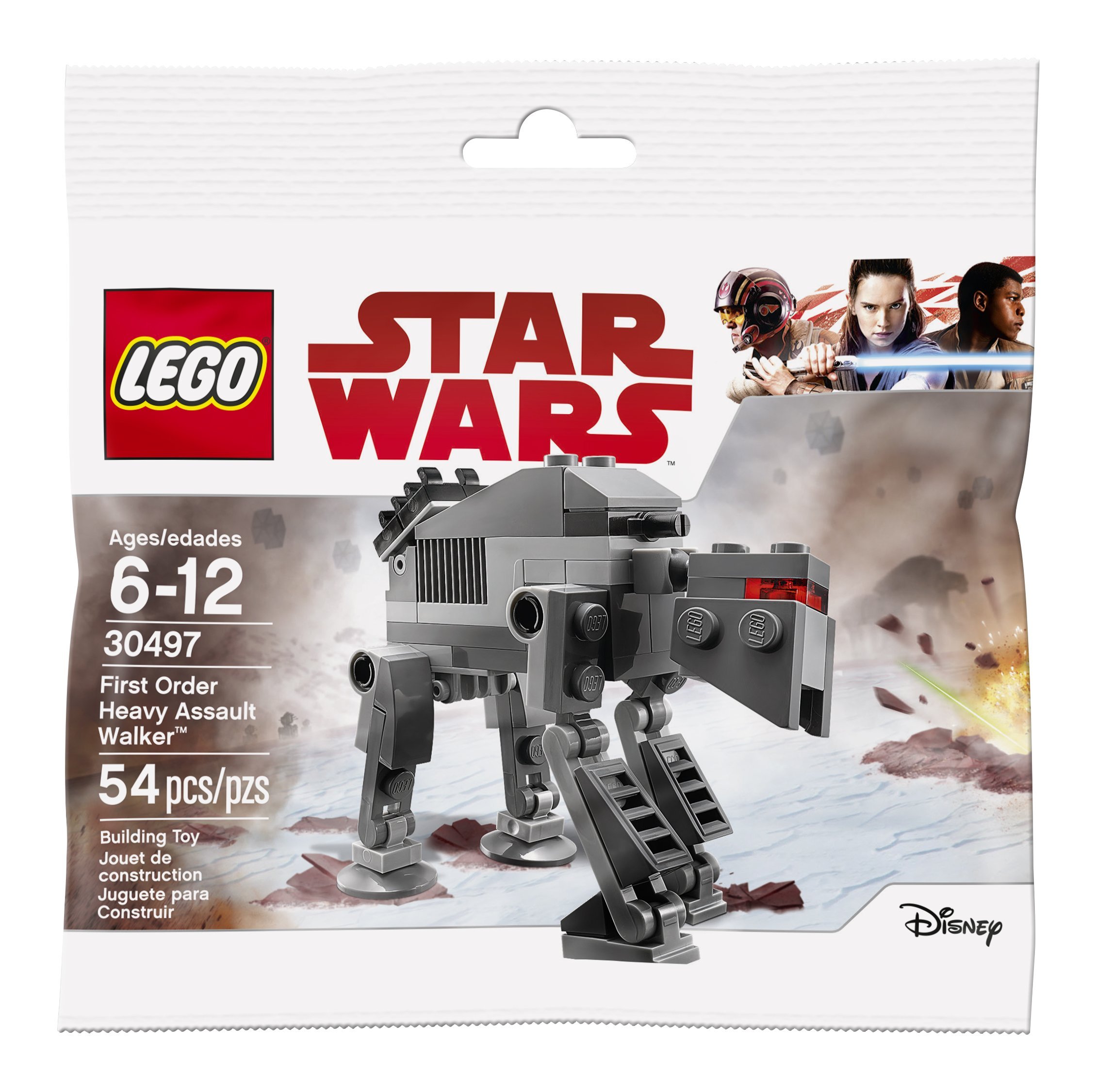 Book Cover Lego Star Wars: The Last Jedi First Order Heavy Assault Walker (30497) Bagged