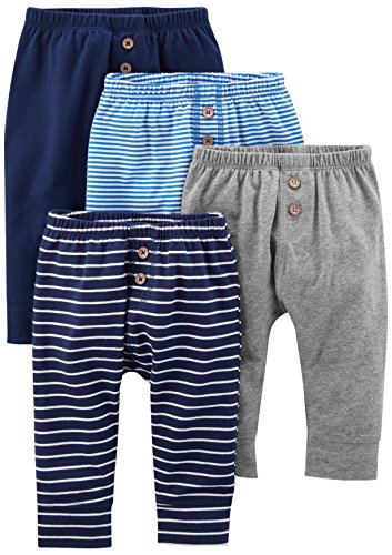 Book Cover Simple Joys by Carter's Baby Boys' 4-Pack Pant