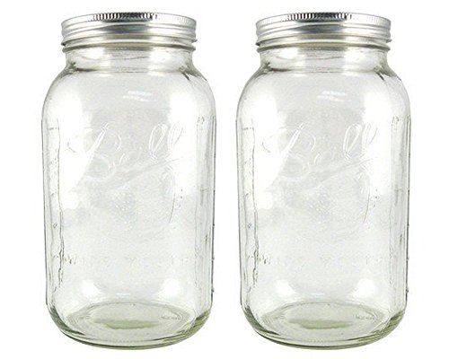 Ball Half-Gallon Jars, Wide Mouth, Set of 2