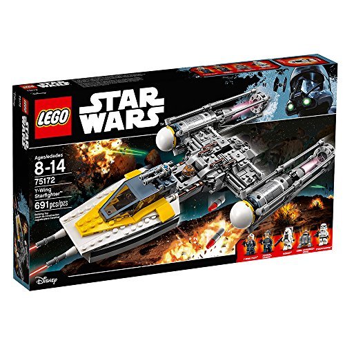 Book Cover LEGO Star Wars Y-Wing Starfighter 75172 Building Kit (691 Pieces)