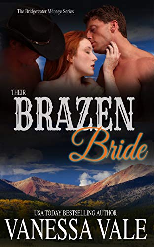 Book Cover Their Brazen Bride (Bridgewater Menage Series Book 9)