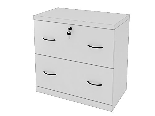 Z-Line Designs 2-Drawer White Lateral File, White
