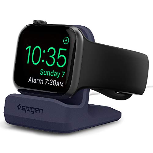 Spigen S350 Designed for Apple Watch Stand for 44mm/40mm Series 6/SE/5/4 and 42mm/38mm Series 3/2/1 - Midnight Blue