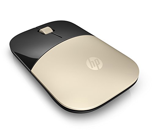 HP 2.4GHz Wireless USB Mouse Z3700 (Matte Gold/Glossy Black)