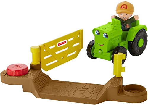 Fisher-Price Little People Traktor Small Vehicle Vert 4 pièces