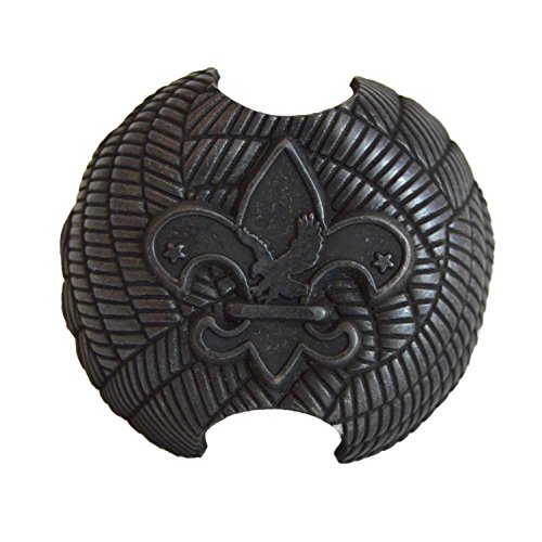 Deseret Deals Boy Scout Neckerchief Slide - Metal Kerchief Woggle (1 Pack)