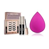 Makeup Sponge Blender with Magnetic Eyelashes