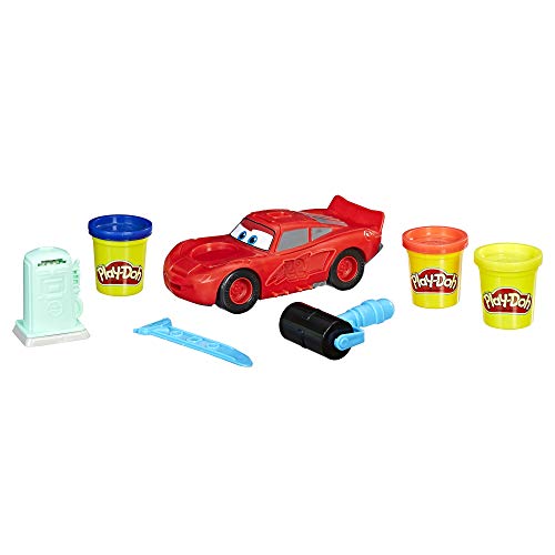 Book Cover Play-Doh Disney Pixar Cars Lightning McQueen, Ages 3 and up Toy (Amazon Exclusive)
