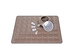 Vigorlife Macaron Making Set 48 - Capacity Nonstick Macaron Silicone Baking Mats Cakes Mould Includes Trays Bakeware Decorating Pen Icing Tips and 4 Nozzles-cup cake muffin pastry cream icing