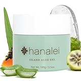 Hanalei Aloe Gel – Soothing After-Sun Care & Daily Moisturizer – Hydrating, Cooling Aloe Vera Gel for Face & Body – Cruelty-Free, Paraben-Free Skincare – Natural Moisturizer – Full Size - 100g