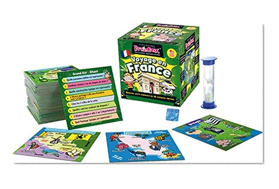 Asmodee - BBFRANCE - Jeu d'Réflexion - BrainBox - Voyage en France