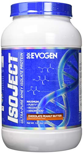 Evogen Isoject | Premium Whey Isolate w/ Ignitor Enzymes | Chocolate Peanut Butter | 28 Servings