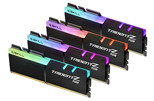 G. Skill Trident Z F4-3200C16Q-32GTZR Â â€“Â Memory Module 32Â GB (4Â x 8Â GB Memory Module, DDR4, 3200Â MHz, Black)