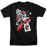 Popfunk Classic Harley Quinn Joker Cards T Shirt