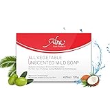 Alra All Vegetable Unscented Mild Soap - Designed for Cleansing Sensitive Skin During And After Radiation and Chemotherapy Treatment by Alra