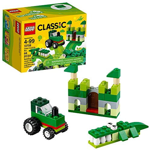 Book Cover LEGO Classic Green Creativity Box 10708 Building Kit