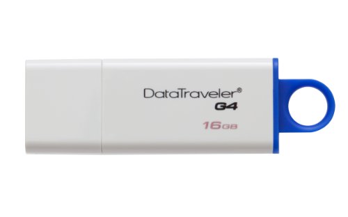 Kingston Digital 16GB DataTraveler Generation 4 USB 3.0 Flash Drive Pack of 2 (KW-U731602-8A)