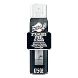 Scotchgard Stainless Steel Cleaner Resists Fingerprints & Smudges, No Drip Foam, 17 Fl Oz