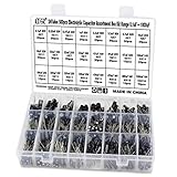 Ocr ® 24Value 500pcs Electrolytic Capacitor Assortment Box Kit Range 0.1uF－1000uF