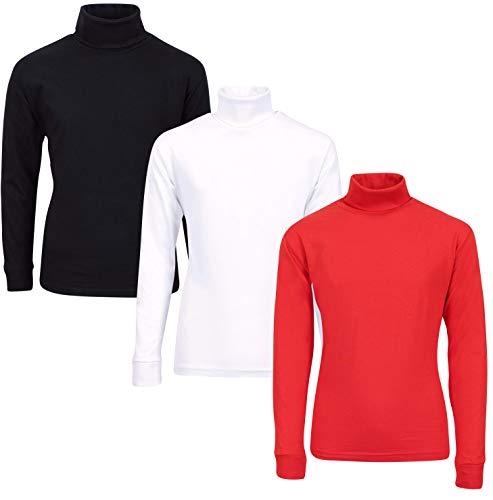 MAC HENRY Boy's 3-Pack Long Sleeve Turtlenecks