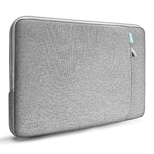 Book Cover tomtoc 360 Protective Laptop Sleeve for 13-inch MacBook Air 2018-2020 M1/A2337 A2179 A1932, MacBook Pro M1/A2338 A2251 A2289 A2159 2016-2020, 12.9 iPad Pro 3rd/4th Gen, Case Bag with Accessory Pocket