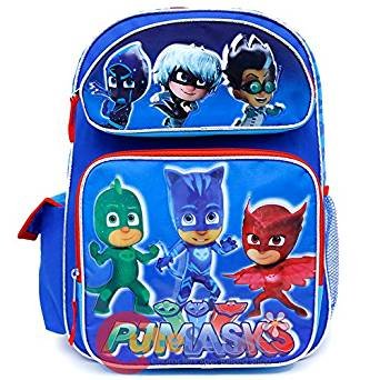 PJ Masks Large 16 inches School Backpack BRAND NEW - Licensed Product