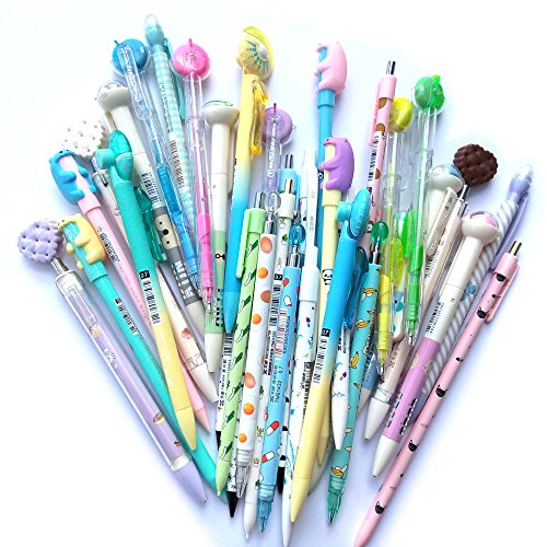MiiSii(TM) 10pcs 0.7mm Retractable Mechanical Pencils + Free Gift