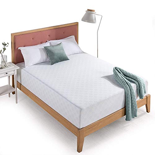 Zinus 12 Inch Gel-Infused Green Tea Memory Foam Mattress / Cooling Gel Foam / Pressure Relieving / CertiPUR-US Certified / Bed-in-a-Box, Twin