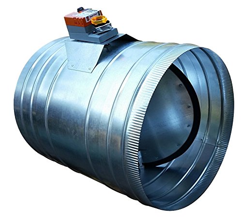 Zone Damper 14" Round Professional-Grade (HVAC Zoning) - Preminum replacement for Honeywell, EWC, Durozone, more (14)