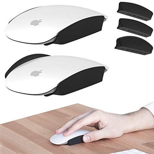 Book Cover Magic Grips for Apple Magic Mouse 1 & 2 - [Improves Comfort, widens Grip, Gives You More Control]