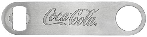 Tablecraft Coca-Cola Coke Stainless Steel Flat Pocket Bottle Opener ~ The Perfect Bartender's Friend by Tablecraft