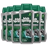 Irish Spring Charcoal Body Wash, Pure Fresh - 18 fluid ounce (6 Pack)