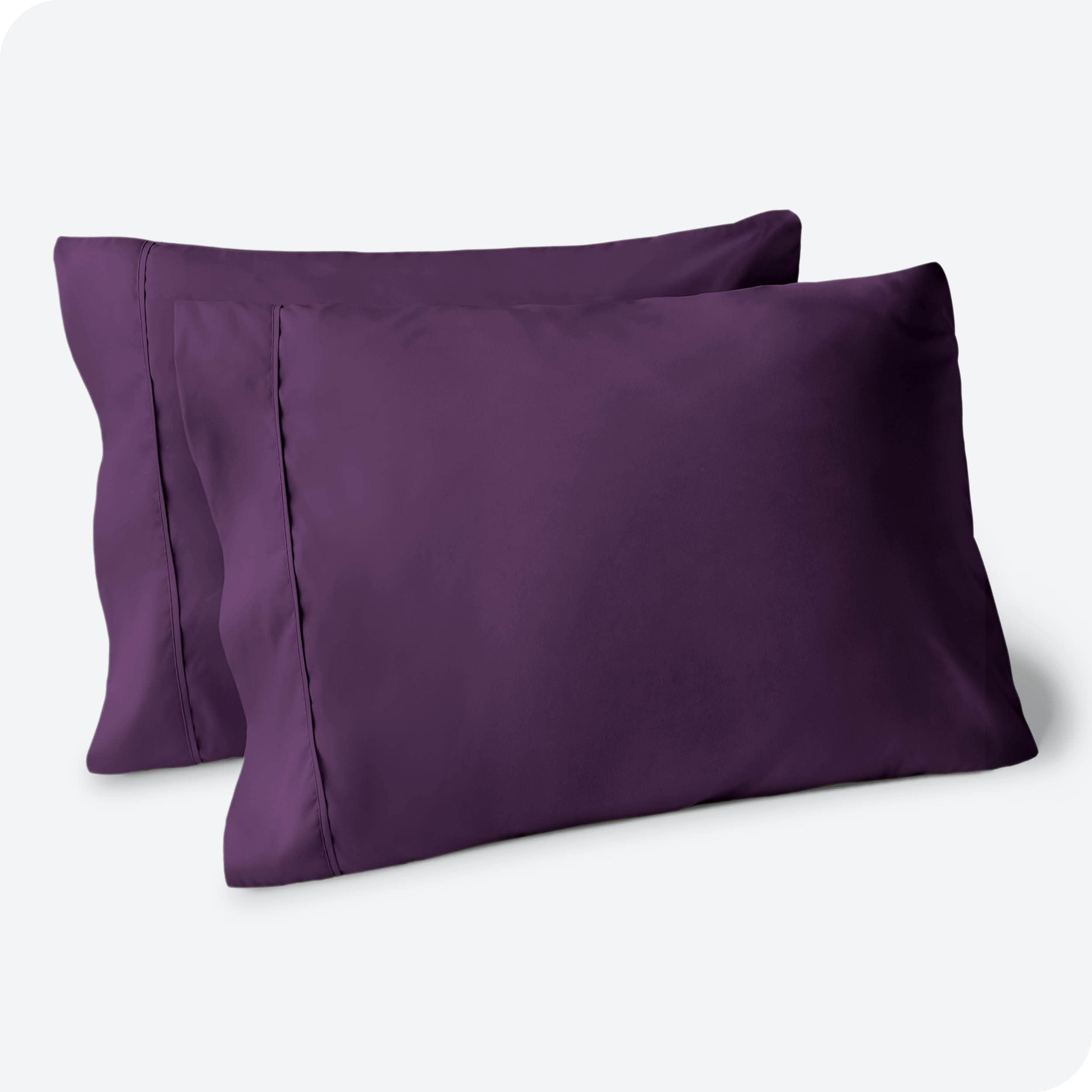 Book Cover Bare Home Microfiber Pillow Cases - King Size Set of 2 - Cooling Pillowcases - Double Brushed - Plum Pillowcases 2 Pack - Easy Care (King Pillowcase Set of 2, Plum) 20x40 King (2 Pack) 19 - Plum