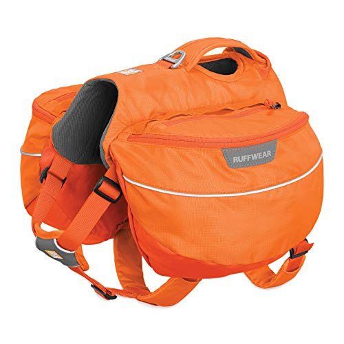 Ruffwear, Approach Dog Backpack, Lightweight Pack for Hiking and Camping, Orange Poppy, Large/X-Large