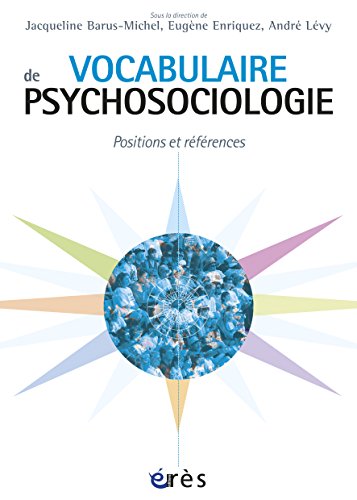 Vocabulaire de psychosociologie (HORS COLL-STE) (French Edition)