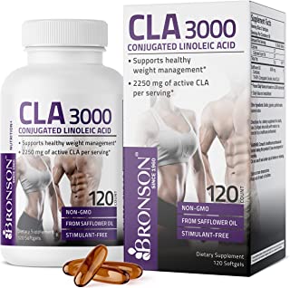 Book Cover CLA 3000 Weight Management Support 120 Softgels