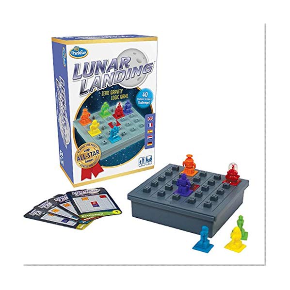Book Cover Think Fun Lunar Landing Logic Game and STEM Toy - from The Inventor of The Famous Rush Hour Game