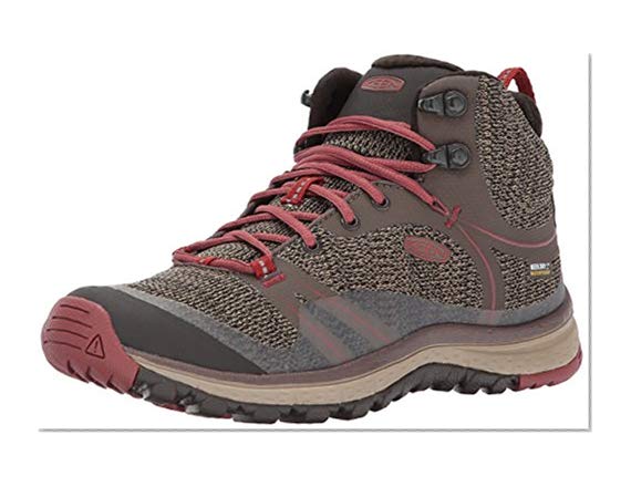 KEEN Women's Terradora mid wp-w Hiking Shoe, Canteen/Marsala, 7.5 M US