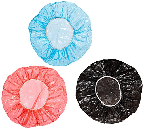 Diane D722 Color, Perm And Conditioner Processing Caps - 100-Pack - Clear