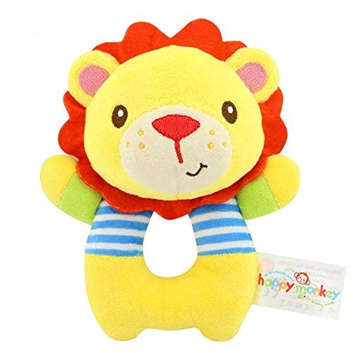 teytoy Lion Soft Rattle Toy for Over 0 Months