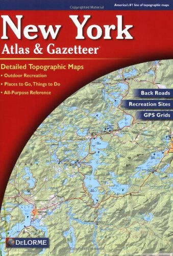 New York Atlas and Gazetteer by Delorme (2015-05-11)