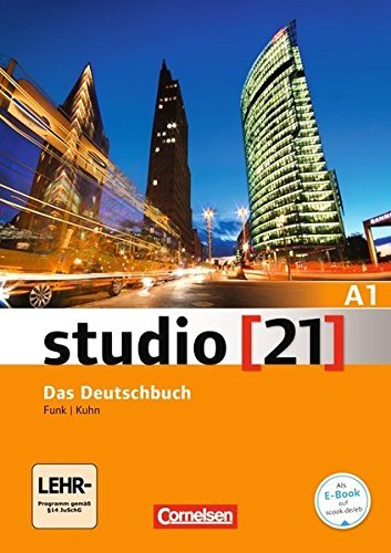 Studio 21: Deutschbuch A1 MIT DVD-Rom (German Edition) by Kuhn Christina, Nielsen Laura Funk Hermann (2013-02-04)