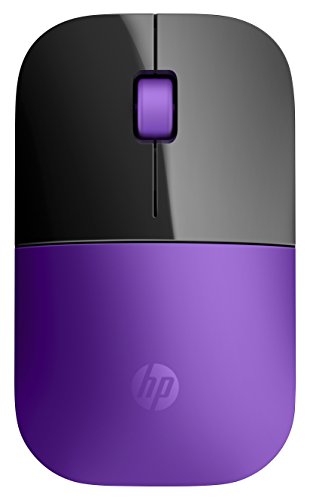 HP Z3700 Wireless Mouse - Purple - Mouse (RF Wireless, Office, Press Buttons, Wheel, Blue LED, 1200 DPI)