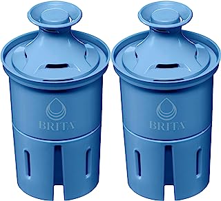 Brita Longlast Replacement Filters, 2ct, Dark Blue