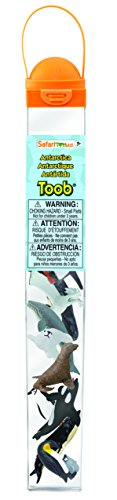 Safari Ltd. | Antarctica TOOB - 10 Pieces | TOOBs Collection | Miniature Toy Figurines for Boys & Girls