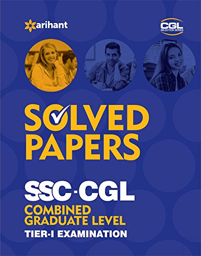 Solved Papers SSC CGL Combined Graduate Level Pre. Examination Tier- I 2017