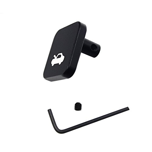 Hood Latch Release Handle Cable Repair Kit Billet Aluminum for CIVIC 1996-2005, CRV 1997-2006,Element 2003-2011